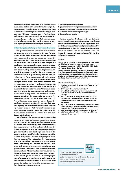Vorschauseite 4: Unfälle mit Stetigförderern: Schüttgüter sicher befördern