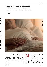 Vorschauseite 1: Zuhause sterben können: Voraussetzungen und Hindernisse für die häusliche Palliative Care bis zuletzt