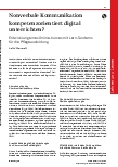 Vorschauseite 1: Nonverbale Kommunikation kompetenzorientiert digital unterrichten?