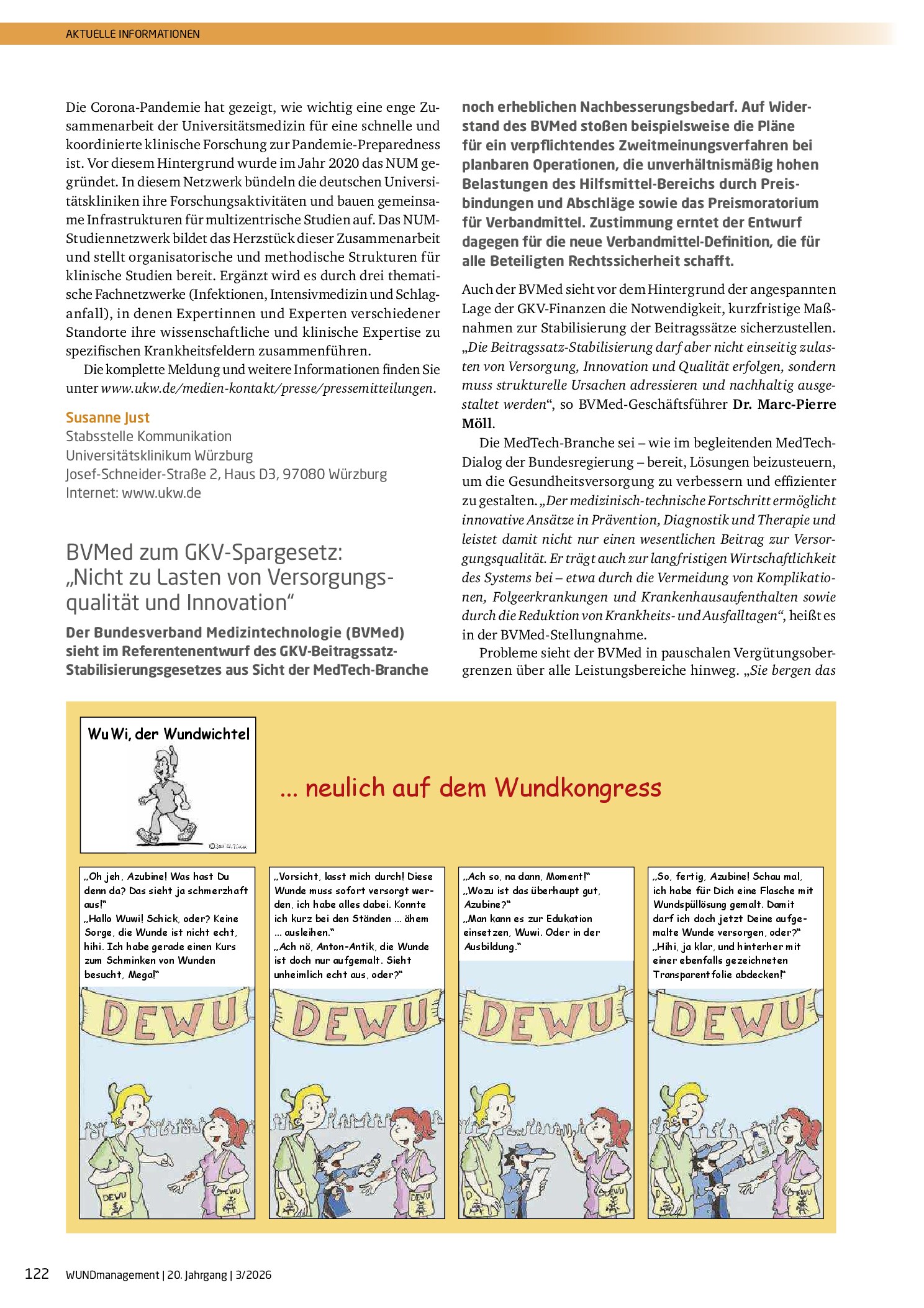 Vorschauseite 5: Aktuelle Informationen