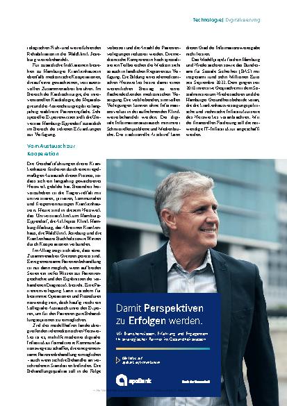 Vorschauseite 2: Telemedizinisches Netzwerk Kooperation 2.0 im Norden