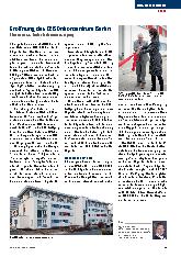 Vorschauseite 1: Eröffnung des OZB Onkonzentrums Berlin: Eine neue Ära in der Patientenversorgung.