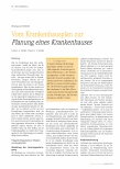 Vorschauseite 1: Vom Krankenhausplan zur Planung eines Krankenhauses