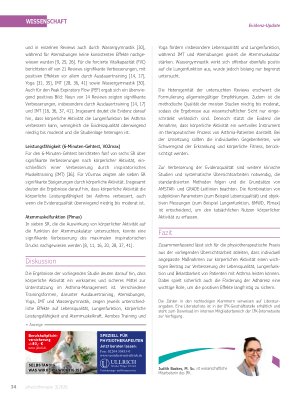 Vorschauseite 3: Körperliche Akivität bei Asthma-Patienten