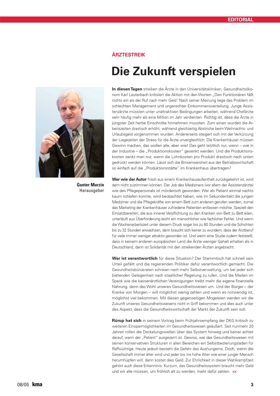 Vorschauseite 1: Die Zukunft verspielen
