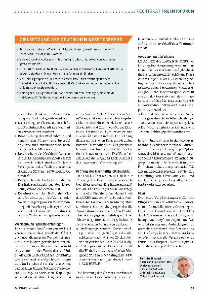 Vorschauseite 2: Umsetzung der CSR-Richtlinie in das HGB – Handlungsdruck steigt