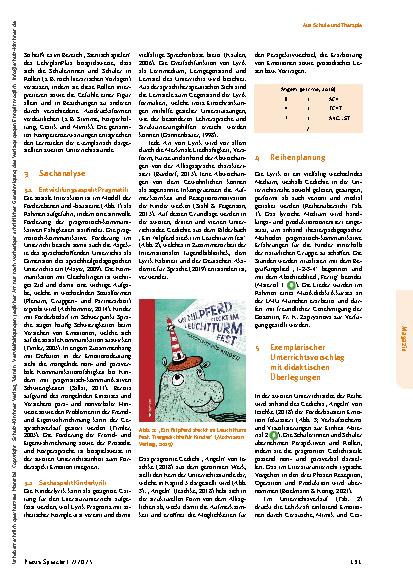 Vorschauseite 2: Pragmatisch-kommunikative Förderung im sprachheilpädagogischen Unterricht mit Lyrik