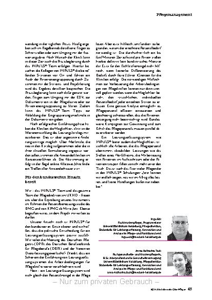 Vorschauseite 4: Personalbemessung auf Intensivstationen