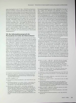 Vorschauseite 5: Datenschutz im Spannungsfeld zwischen Personalrat und Dienststelle
