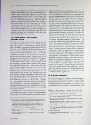 Vorschauseite 6: Datenschutz im Spannungsfeld zwischen Personalrat und Dienststelle
