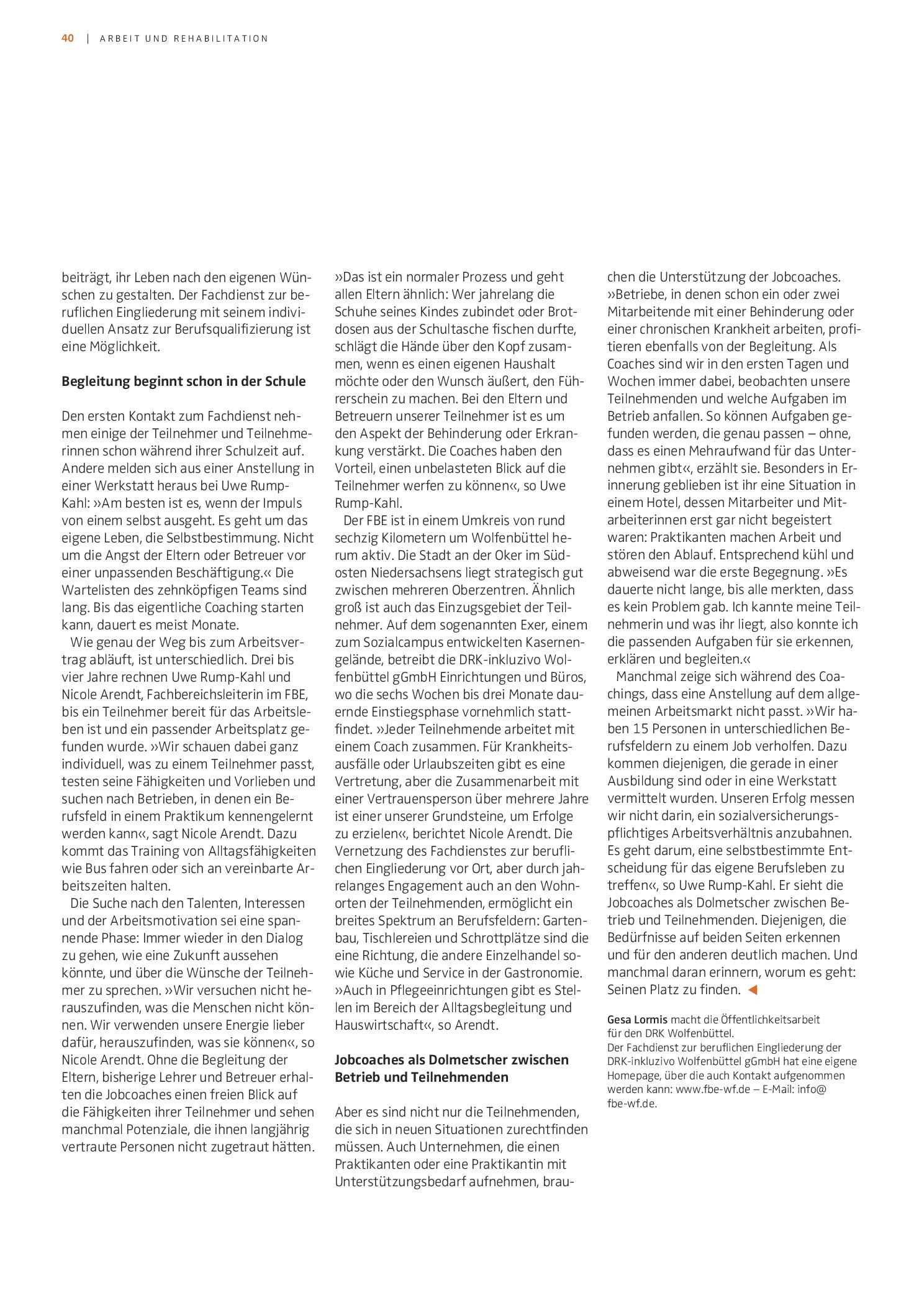 Vorschauseite 2: »Es ist meine Entscheidung!«