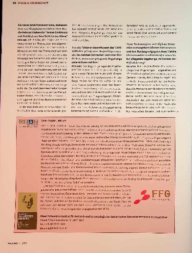 Vorschauseite 3: Pflegende Angehörige in Caring Communities Wege zu einem gesunden und klimafreundlichen Alltag