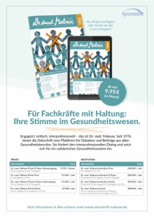 Vorschauseite 2: Pflegewissenschaft Heft 1-2026