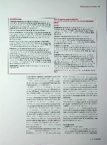 Vorschauseite 3: Grazer Geriatrie Tool Assessment zur Einschätzung des Versorgungsbedarfs geriatrischer und chronisch kranker Patienten.