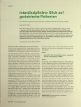Vorschauseite 1: Interdisziplinärer Blick auf geriatrische Patienten 33. Jahreskongress der Deutschen Gesellschaft für Geriatrie (DGG)