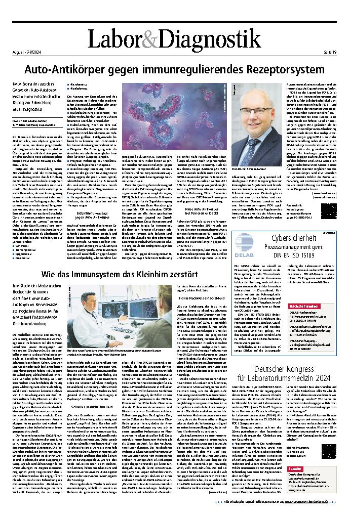 Vorschauseite 1: Labor & Diagnostik