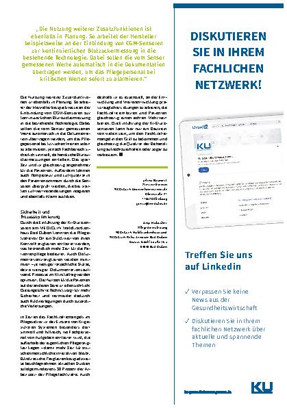 Vorschauseite 3: KI-gestützte Sensoren in der Geriatrie Technik erkennt Sturzrisiken, Weglauftendenzen und tatsächliche Stürze
