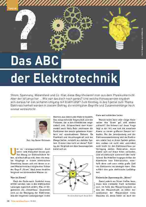 Vorschauseite 1: Das ABC der Elektrotechnik