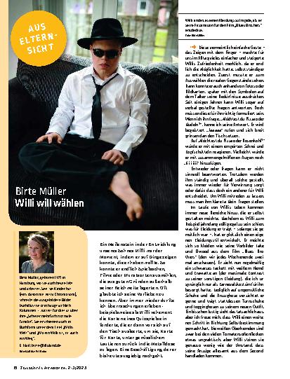 Vorschauseite 1: Willi will wählen