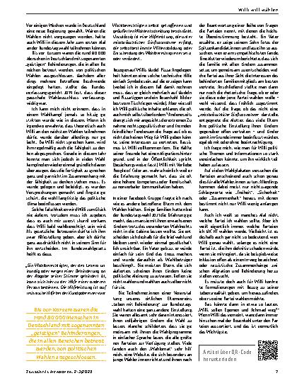 Vorschauseite 2: Willi will wählen