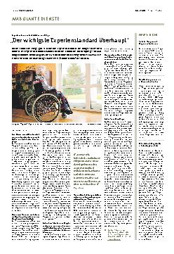 Vorschauseite 1: Der wichtigste Expertenstandard überhaupt.