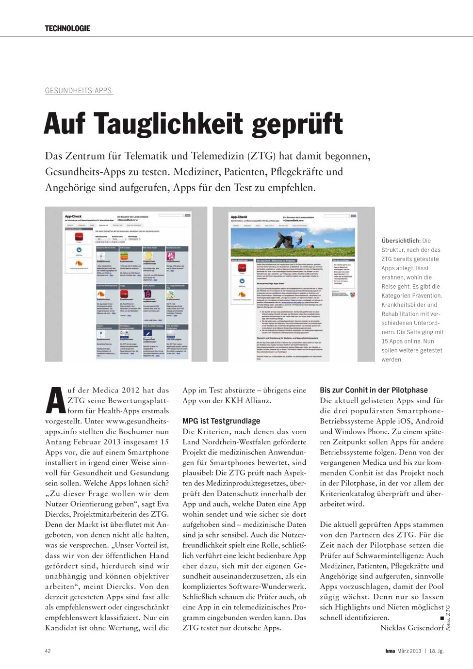 Vorschauseite 1: Auf Tauglichkeit geprüft