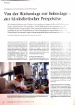 Vorschauseite 1: Von der Rückenlage zur Seitenlage - aus kinästhetischer Perspektive