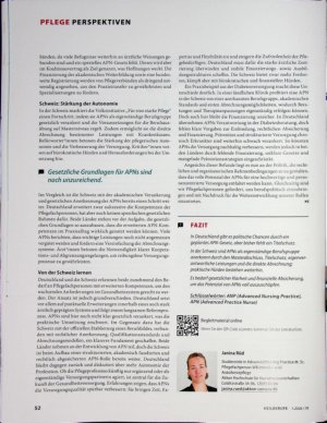 Vorschauseite 2: Pflegefachpersonen im internationalen Vergleich