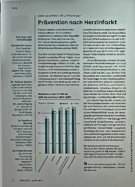 Vorschauseite 1: Prävention nach Herzinfarkt