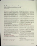 Vorschauseite 1: Die Freude, Ordnungen aufzugeben: Sorge braucht auch Grenzüberschreitungen.