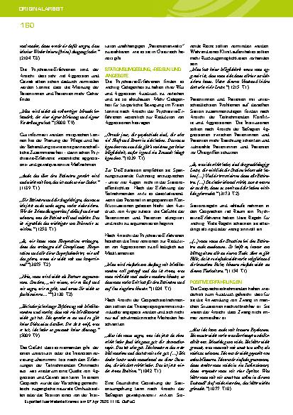 Vorschauseite 5: Was empfehlen Psychiatrie-Erfahrene zur Prävention von Gewalt und Zwangsmaßnahmen während stationärer psychiatrischer Behandlungen?