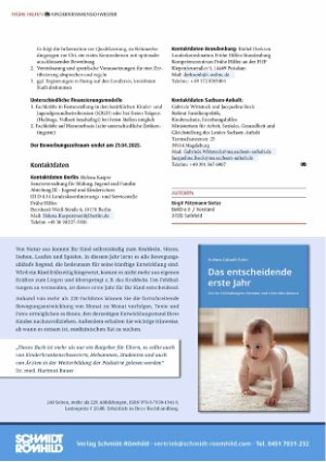Vorschauseite 3: Qualifizierung zur Gesundheitsorientierten Familienbegleitung (GFB):