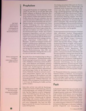 Vorschauseite 3: eder Herzschlag zählt Ganzheitliche Schlaganfall-Prophylaxe