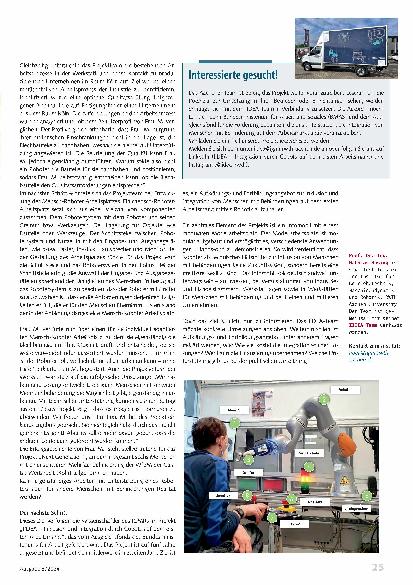Vorschauseite 2: Robotik eröffnet neue Horizonte auf dem Arbeitsmarkt für Menschen mit Behinderungen.