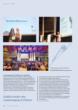 Vorschauseite 5: Nachrichten aus den Landesverbänden