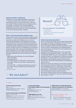 Vorschauseite 6: Nachrichten aus den Landesverbänden