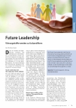 Vorschauseite 1: Future Leadership: Führungskräfte werden zu Kulturstiftern