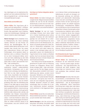 Vorschauseite 2: Patañjali, Tantra und die Frage, was Yoga heute wirklich leisten kann