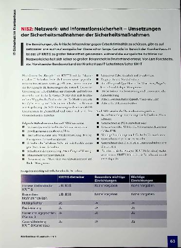 Vorschauseite 1: NIS2: Netzwerkund Informationssicherheit - Umsetzung der Sicherheitsmaßnahmen