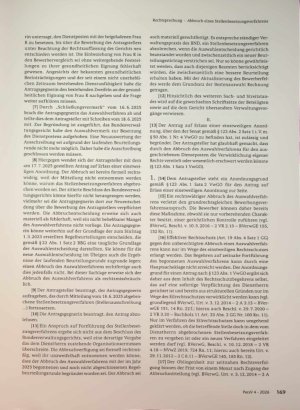 Vorschauseite 2: Abbruch eines Stellenbesetzungs verfahrens