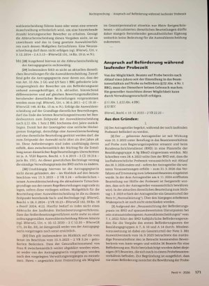 Vorschauseite 4: Abbruch eines Stellenbesetzungs verfahrens