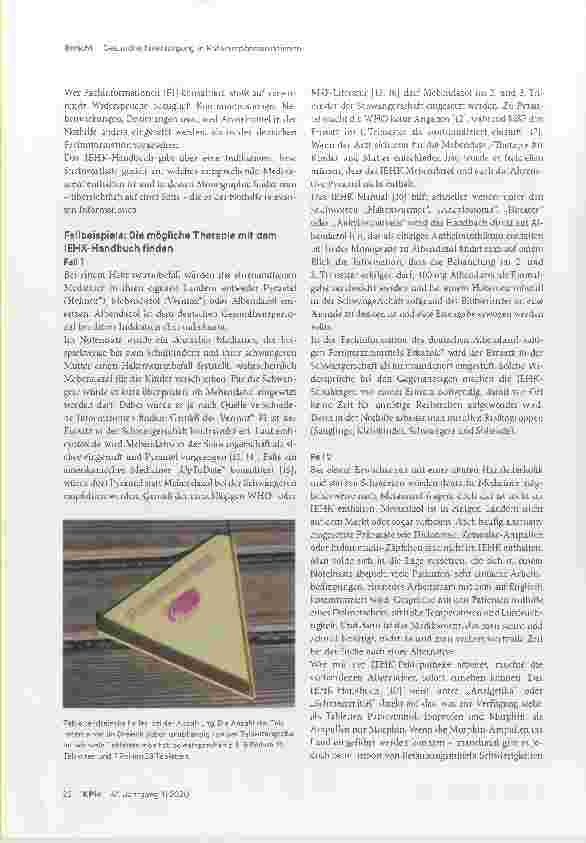 Vorschauseite 6: Pharmazeutisches Know-how in Katastrophensituationen