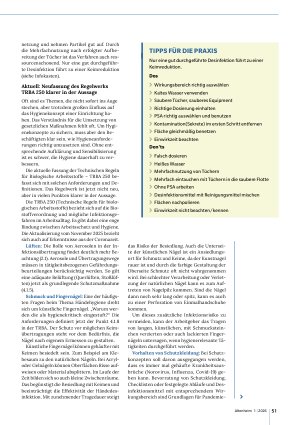 Vorschauseite 2: Update Hygiene-Management
