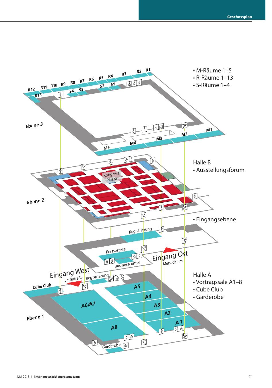 Vorschauseite 1: Hallenplan