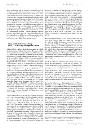 Vorschauseite 3: Schuldfähigkeit bei Spielsucht – beeinflusst die Weiterentwicklung der psychiatrischen Klassifikationen die Rechtsprechung?