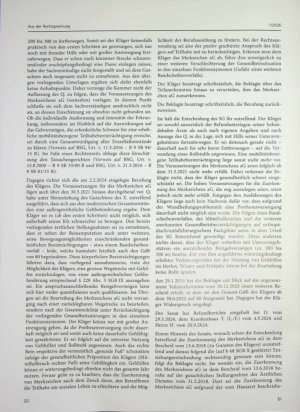 Vorschauseite 6: Aus der Rechtsprechung