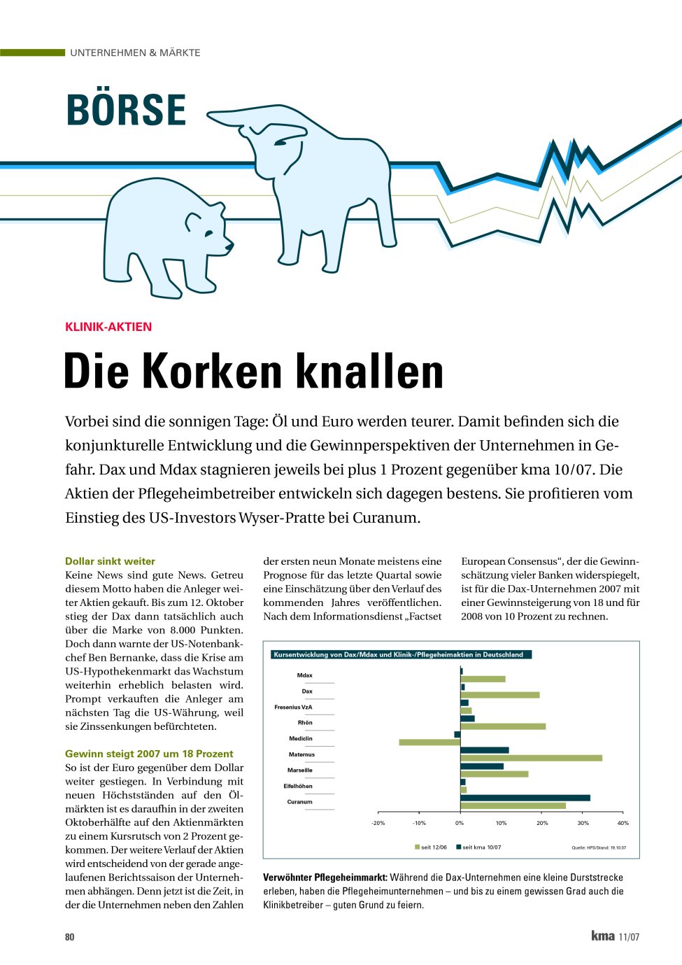 Vorschauseite 1: Die Korken knallen