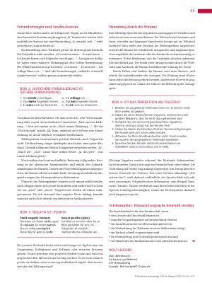 Vorschauseite 2: Aus der Praxis für die Praxis (40): Das Telefon Die perfekte Gesprächsführung
