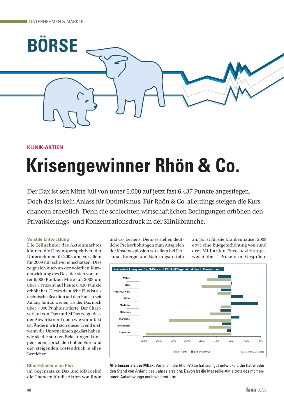 Vorschauseite 1: Krisengewinner Rhön & Co.