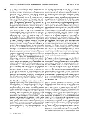 Vorschauseite 5: Fremdaggressives Verhalten bei Patienten mit einer Schizophrenie-Spektrum-Störung in der Gefängnispsychiatrie